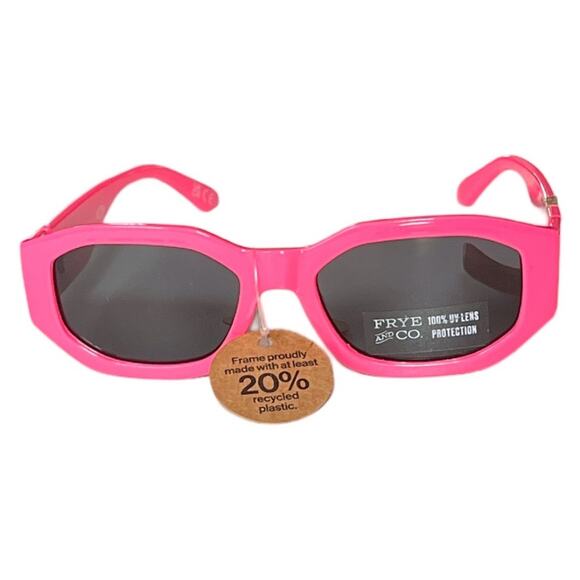 Frye 100% UV Protection Sunglasses Barbie Hot Pink main image 5